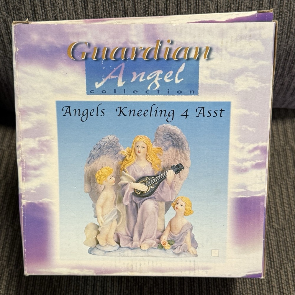 Guardian Angel Collection Angels Kneeling 4 Asst